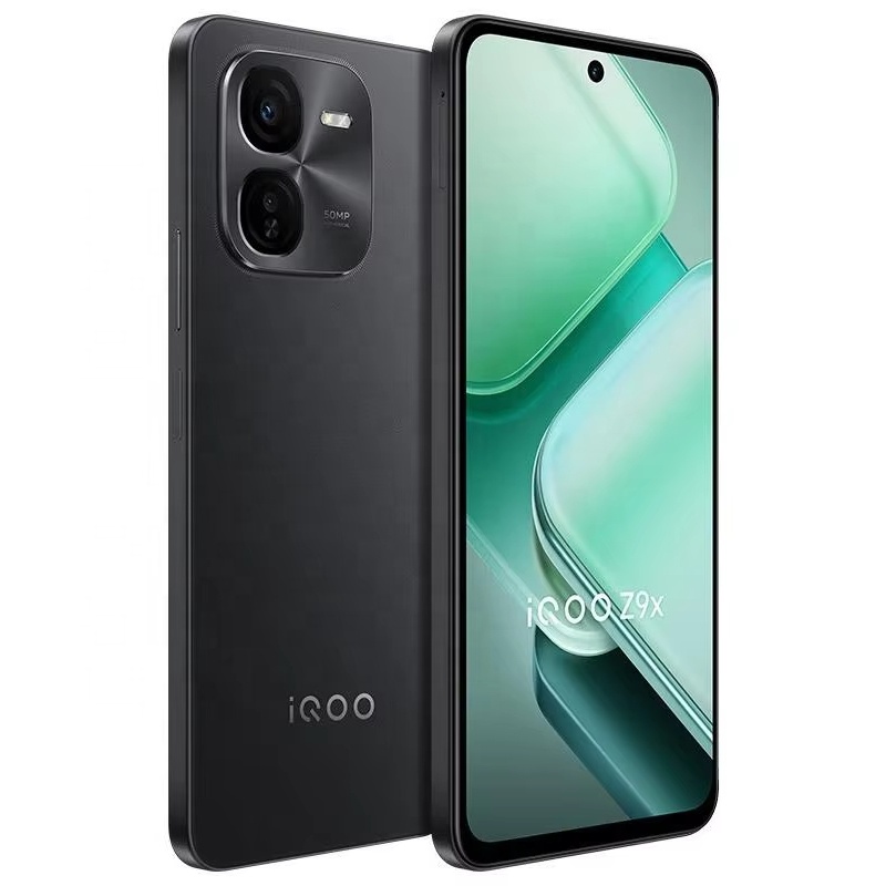 Shenzhen Xinlixiang E-Commerce Co., Ltd. Original iQOO Z9x 5G smartphone 6.72 inch LCD 120HZ,Snapdragon 6 Gen 1,12GB+256GB,6000mAh Big Battery,80W Charge,50MP Camera