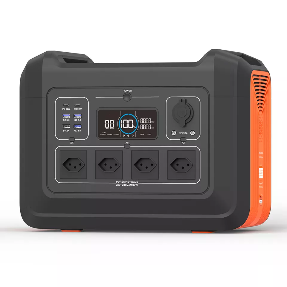 SOUOP production lifepo4 batter bank tragbare powerstation 2400w portable power station peak 3000w solar energy system generator
