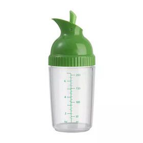 3 Sizes 200/300/500 ml Salad  Dressing Mixer Shaker Bottles