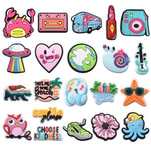 Hot sell Mini Clog Charms Summer Style Unique For Clog Shoes Decoration DIY Miniature Clog Decoration Accessories Shoe Charms