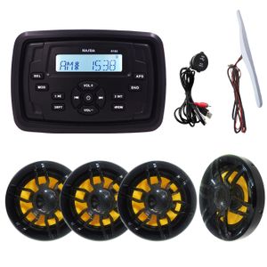HASDA 10 inch marine waterproof speakers H-1010*4+MP3 player H-8103+USB date cable+antenna PACKAGE