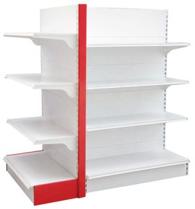 Retail used to market retail steel shelves customized gondola rack super market shelf
