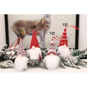 EESHION HOME DECOR CO. LIMITED Christmas Doll Merry Christmas Decorations for Home Elk Christmas Ornaments Xmas Tree Decor Natal Gifts