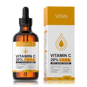 Wholesale Wrinkle Skin Collagen Anti Aging Hyaluronic Acid Premium 20% Vitamin C 120ml Facial SerumPopular