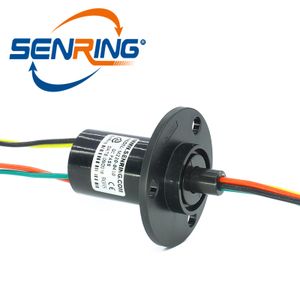 Mini Type Wind Turbine Slip Rings 4 Circuits 10A 300 RPM  capsule type slip ring diameter 22mm