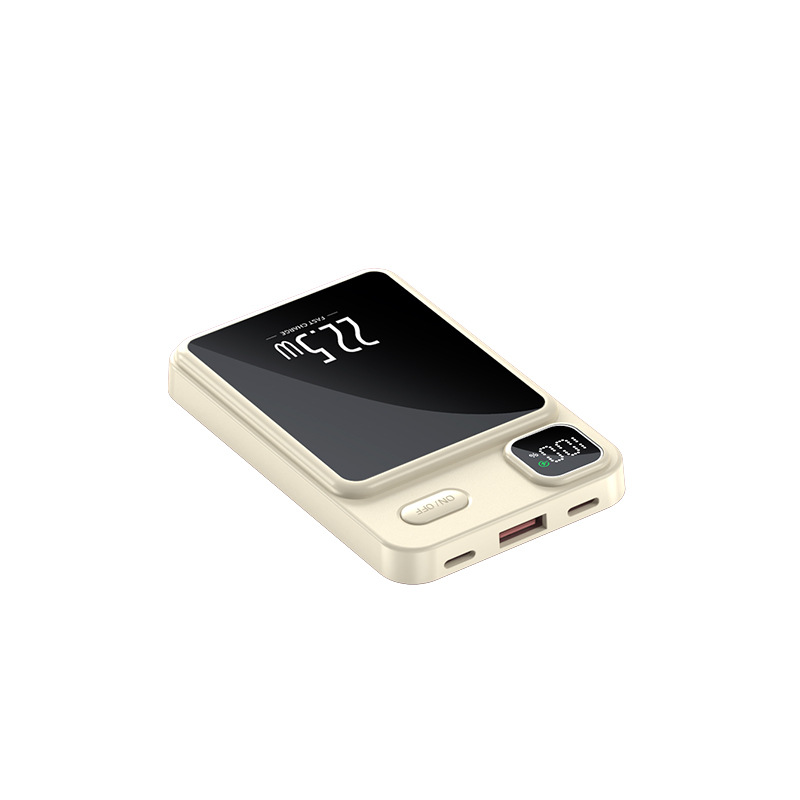 Anhui Chuangyouhui Intelligent Technology Co., Ltd. 2PD 22.5W Mini 10000mAh Power Bank Ultra-Slim Magnetic Design Hidden Bracket Fast Charging Wireless Charging Watches Mobile