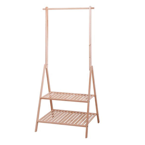 Wholesale good price wooden coat rack stand  display rack