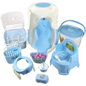 Wholesale Manufacturer Baby Bathtub Set Mother Baby Gift Plus Size Thickened Baby Bath Tub Bath Set