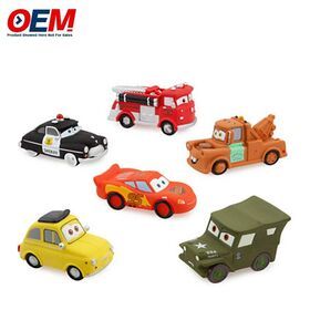 Custom toy cars set mini ABS car toy plastic fire truck toy car set for kids