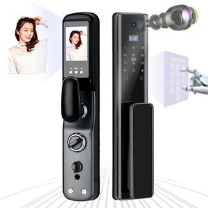 Elock ES261C Camera electronic TUYA smart home LOCK luxury chapa inteligente palm vein wifi app smartlocks smart doorlock