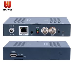 H5610L WebRTC POE NDI  4streams H.265 SDI to IP SRT RTSP UDP 1080 60FPS Encoder with TF card and USB recording for IPTV