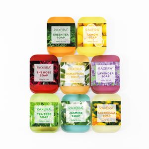 Factory Soap Manufacturing Plant Extract Perfume Body Bath Moisturizing Deep Cleansing Handmade Plant Essential Oil Bar Soap
