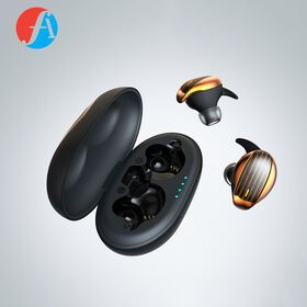 High Quality Private Mould BT5.2 TWS Earbuds CNT Dynamic Driver Noise Cancelling Stereo Sound 45H Playtime True Wireless Earphones