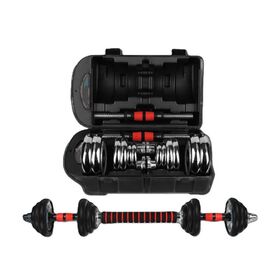 High Quality Adjustable Dumbbell and Barbell Set Dual Purpose Barbells Dumbbells 20Kg 15kg 30Kg Weights Dumbbells Set