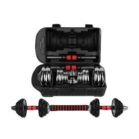 High Quality Adjustable Dumbbell and Barbell Set Dual Purpose Barbells Dumbbells 20Kg 15kg 30Kg Weights Dumbbells Set