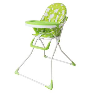 HC-10 Baby High Feeding Chair Portable Kids Table Foldable Dining Chair Adjustable Height baby high chair