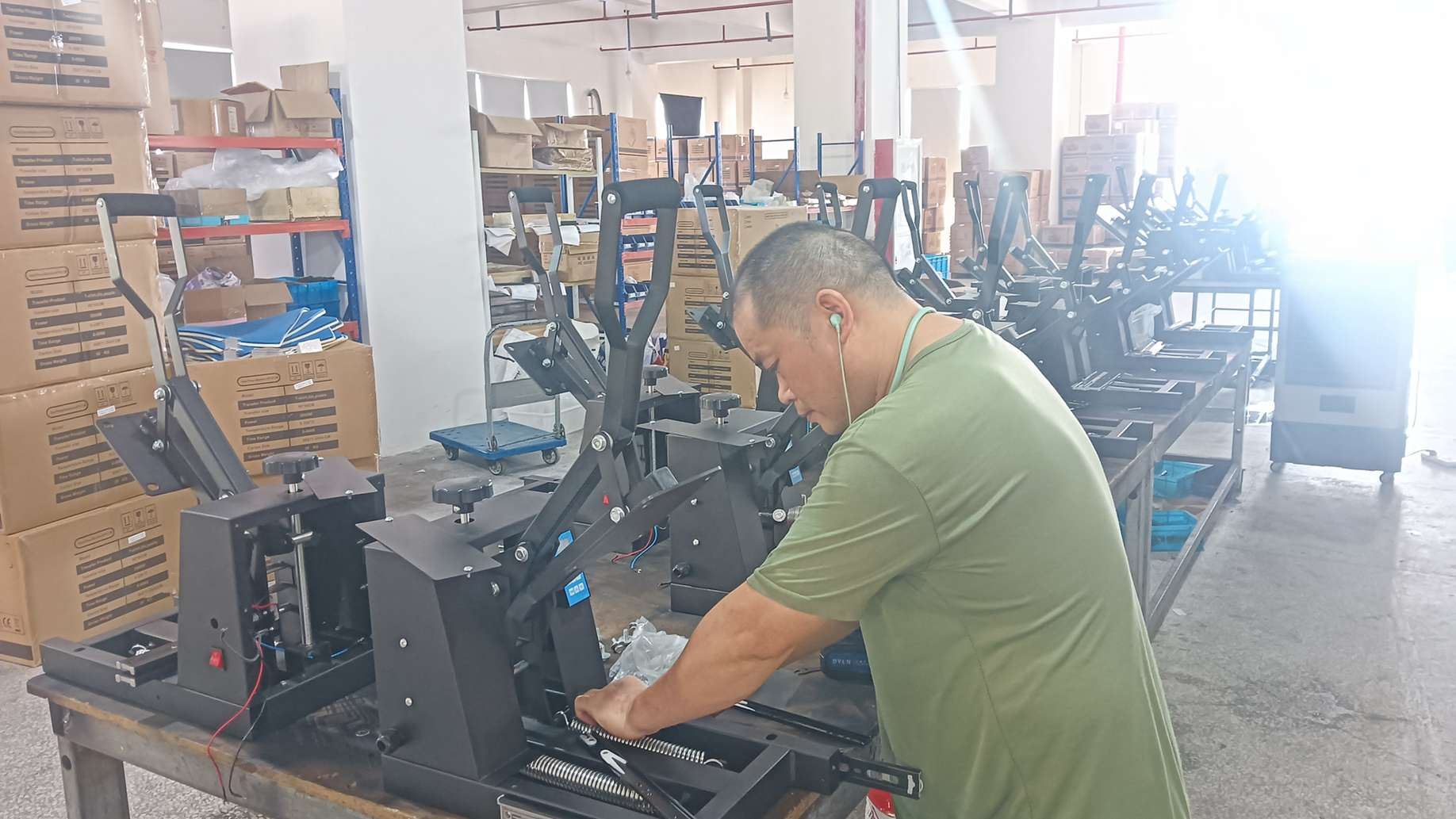 Yiwu Kaimai Machinery Equipment Factory Heat Press Machine
