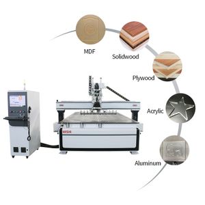 CNC 4*8 feet 2130 ATC Wood CNC Router Saw New 3D Carving Gearbox Components Furniture Door Cabinet