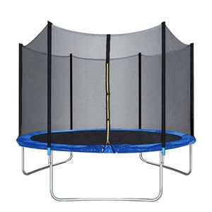 Outdoor Big Size Bungee Trampoline Park with Ladder Easy to Assemble Trampoline for Adults and Kids Fitness
