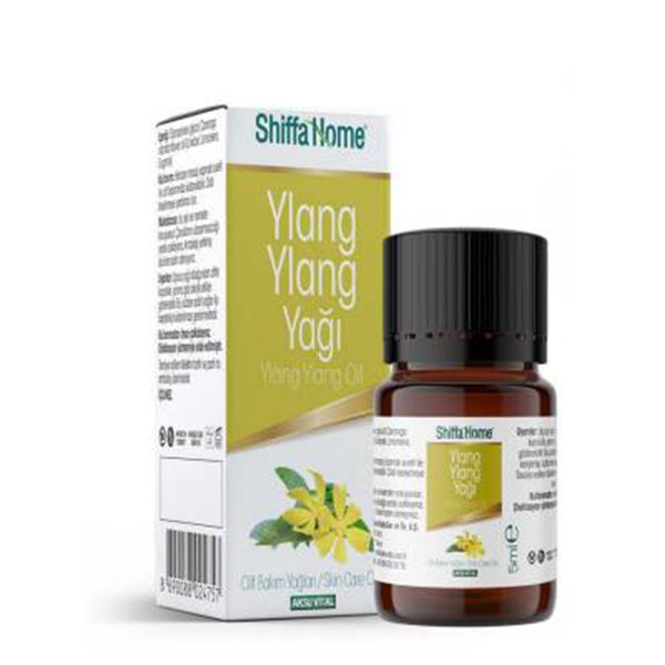 Aksuvital 5 ml Ylang Ylang Oil from Turkey High Quality Essential Oil with Grapefruit Rosemary Cinnamon for Skin Best Price