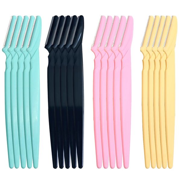 Beauty women facial eyebrow shaper hair remover eyebrow trimmer shaver eyebrow razor