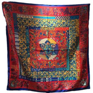 Manufacture High Quality 100% Silk Scarf Women Custom Logo Adult Xxxxxx Long Scarf Printed TWILL 1 Pc / Polybag 50pcs 180*100cm