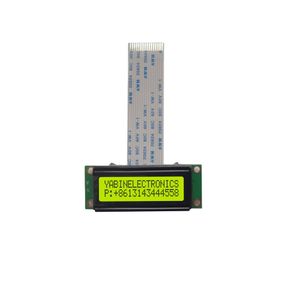 small size 53x20x8.1 mm  16X2 lcd  display module 1602 character monochrome lcd