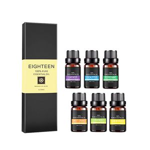 OEM 6 bottles of Therapeutic Massage Essential Oil Wholesale 100% Pure Essential Oil Essential Oil kit