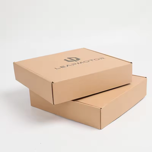 Factory Price Single Wall UV Coating Regular Slotted Corrugated Cardboard Boxes Excellent Printing Vanishing Made Paper Shipping