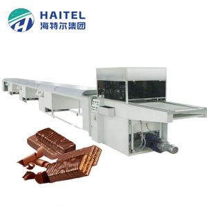 Multifunctional Industrial Automatic Stainless Small Biscuit Snacks Chocolate Coating Enrobing Machine