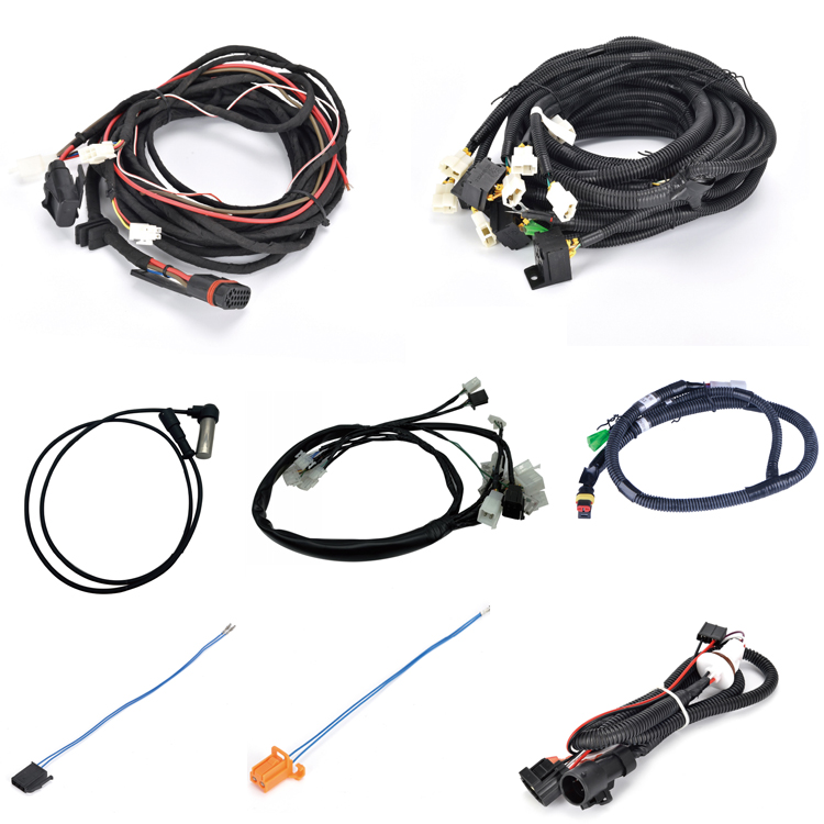 Custom 70cc 90cc 110cc engine wire harness assembly wiring kit for atv electric start quad pit bike motorcycle
