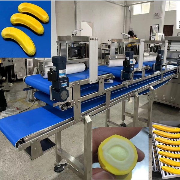 China Manufacturer Industrial Complete Banana Bread Production Line Bread Making Machine for Commercial