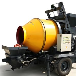 Small Concrete Mixer with Pump Machine Diesel Concrete Mixer Pump for Sale Provided Electric Motor or Diesel Cement Pump 2 Years