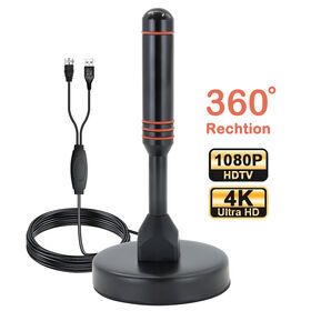 Manufacturer HD 1080 TV Antenna Smart TV Indoor, Long Range Reception Digital HD Indoor TV Antenna