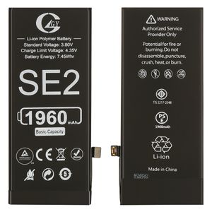 New Ultra high capacity 1960mAh gb t 18287 2013 mobile phone battery for Apple iPhone SE