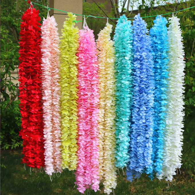 Wholesale hanging flowers hanging vine hanging wisteria orchid for wedding decor