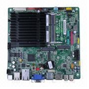 Intel DN2800MT 1.86GHz Fanless Dual Core Atom Thin ITX Board with VGA, HDMI, mSATA, Supports LVDS