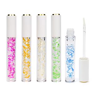 OEM&ODM Moisturizing Best Hydrating Lip Gloss Vegan Fruit Private Label Lip Care Oils With Flowers
