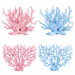 YUE Artificial Aquarium Water Plant Coral Fish Tank Aquarium Landscape Saltwater Tank Scenery Decoration Soft Coral