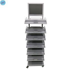 Retail Store Pop Up Metal Wire Candy Shelves Floor Standing Display Rack