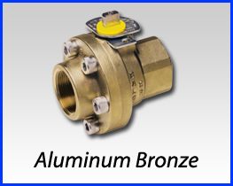 Aluminum Bronze Floating Ball Valves