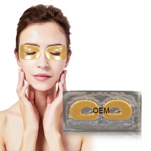 2024 Collogen Hyaluronic Acid Eye Lift Mask Patches Gold Moist Lavender Crystal
