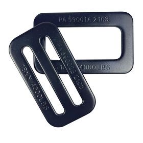 Safety Harness Accessories Buckle Black Electrophoresis Strap Buckle for Fall Protection