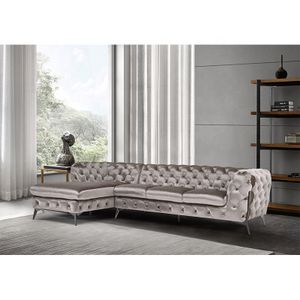 Quality modern technology fabric L-shaped fabric sofa set living room furniture sofa