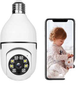 OEM Home Yi IOT 5G PTZ Security CCTV Camera Prices Hidden Wifi Wireless Surveillance Light Bulb Network CCTV Camera Security