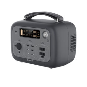 Portable Power Station 500W Power Bank for Emergency Outdoor Camping Travel Home  Lithium Battery solar powered generator