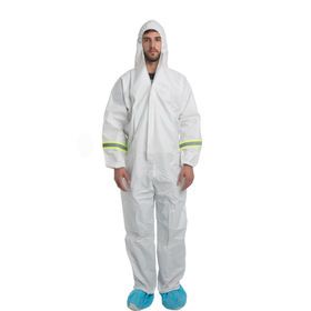 Type 5/6 Coverall SMS Breathable Disposable Coverall
