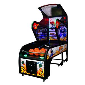 Hot adult indoor electronic basketball game machine coin operation street luxury shooting machine for sale