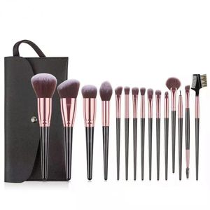 OEM Private label makeup brushes 15pcs one set makeup brushes private logo