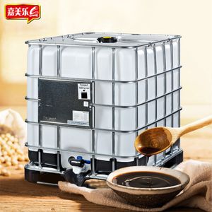 Manufacturer OEM 1000L Drum Light Soy Sauce Chinese Organic Distributor Wholesale Bulk Food Seasoning Concentrated Raw Soy Sauce